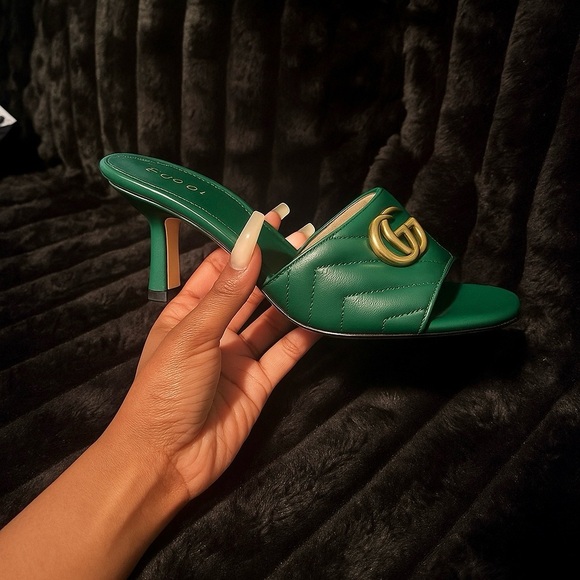 Gucci Leather Mules - Picture 1 of 6